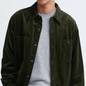 Corduroy Work Long-Sleeve Shirt